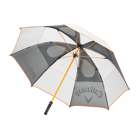 Mavrik 68 DBL Umbrella White/Charcoal/Orange