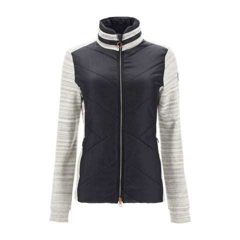 W Pingpong Jacke Schwarz/Beige