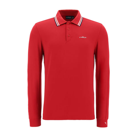 M Atem LS Polo Rot