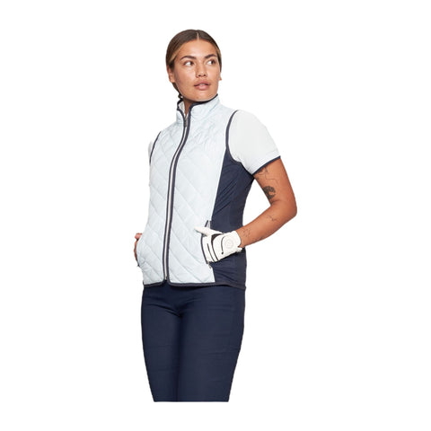 Tour Vest White/Navy
