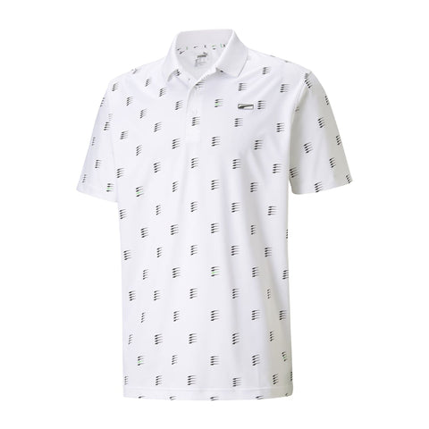 M MATTR Moving Day SS Polo Bright White