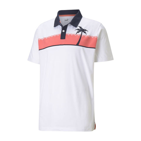 M Cloudspun Hana SS Polo Bright White