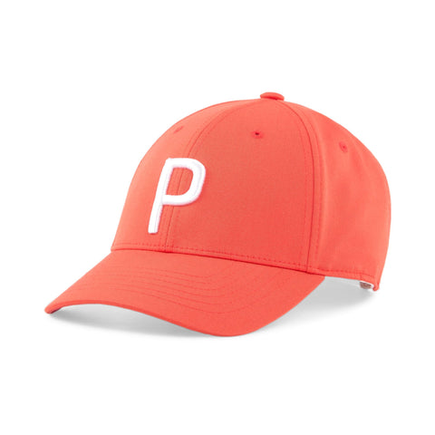 Pony P Golfkappe Hot Coral, Bright Weiß Damen