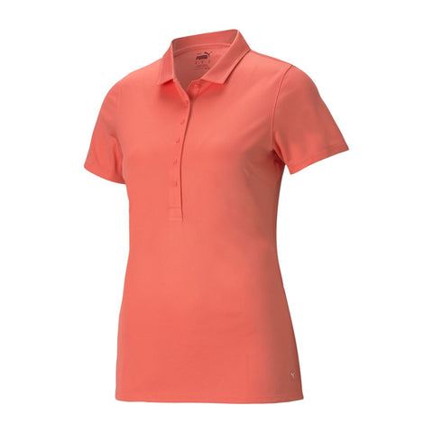 W Rotation SS Polo Peach