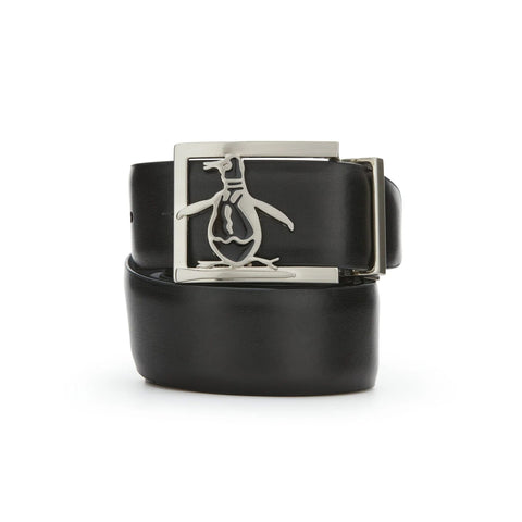Pete Smoky Reversible Leather Pete Buckle Gürtel H