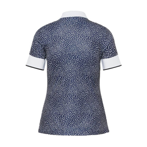 W Lexie-TX Coolmax Polo White Dot