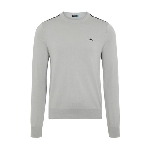 Sweater Kevin Crew Neck-Pima Cotton Grau
