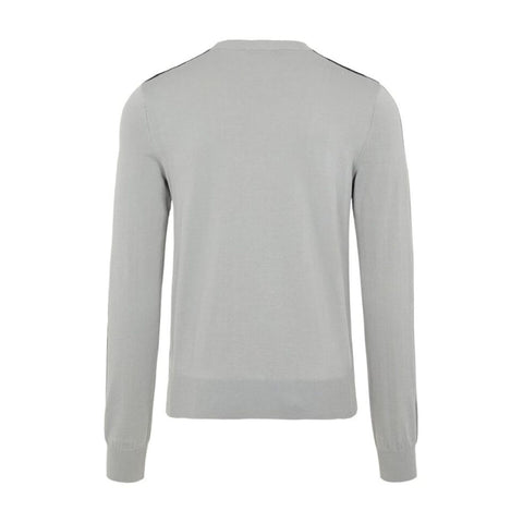 Sweater Kevin Crew Neck-Pima Cotton Grau