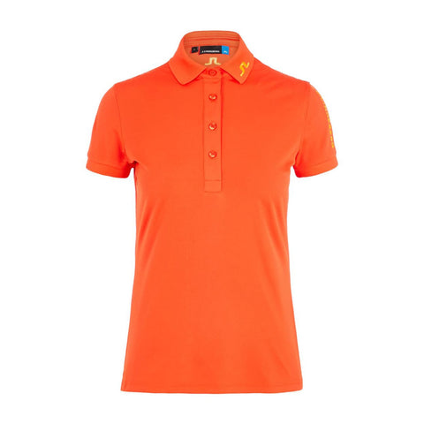 W Tour Tech-TX Jersey Polo Tomato Red
