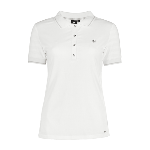 W Polo Shirts Eriksdal Optic White