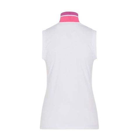 W Audrey TX-Jersey SS Polo White