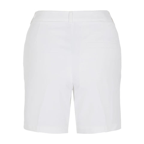 W Gwen Short Long-Micro Stretch Short White