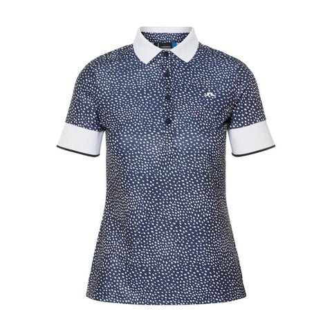 W Lexie-TX Coolmax Polo White Dot