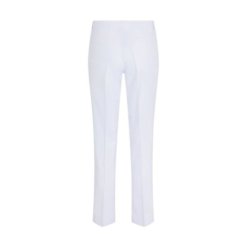 W Kaia Pant-Light Poly Stretch White