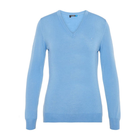 W Amaya-True Merino Sweater Lake Blue