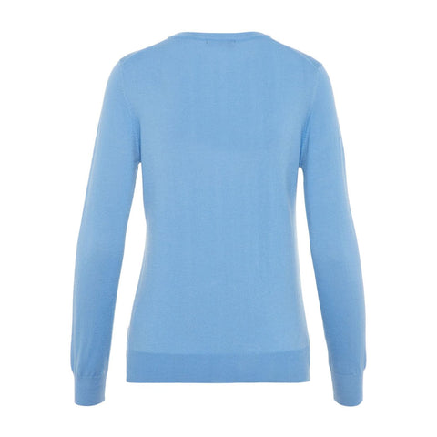 W Amaya-True Merino Sweater Lake Blue