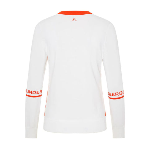 W Celine-Viscose Nylon Sweater White