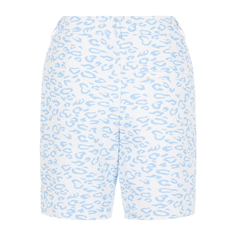 W Gwen Long Printed Short Animal Blue White