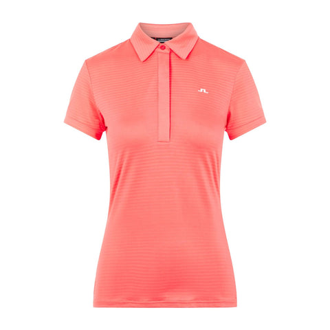 W Sue SS Polo Tropical Coral