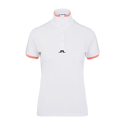 W Minna SS Polo White