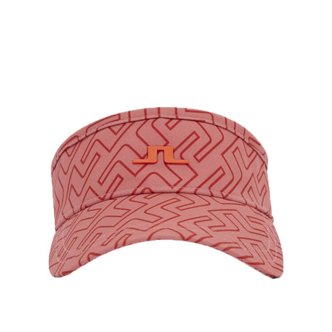 Golf Visor Bonnie Faded Rose Bridge Monogram