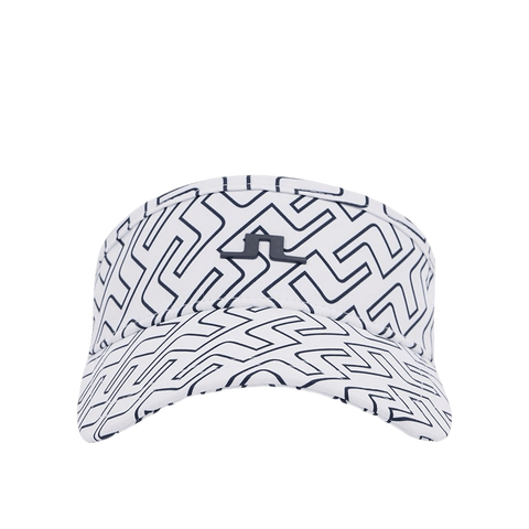 Golf Visor Bonnie JL Navy Bridge Monogram