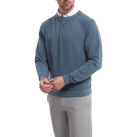 M Polo Drirelease French Terry Crew Neck Sweater H