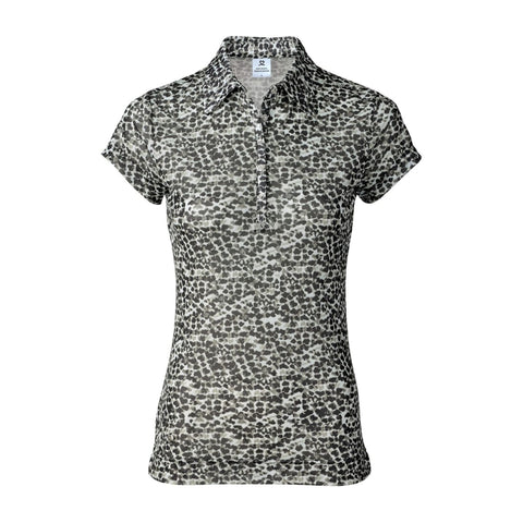 Leonie Mesh Cap S Damen Polo Schwarz