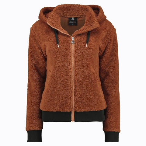 Jacke Lecce Damen Cinnamon