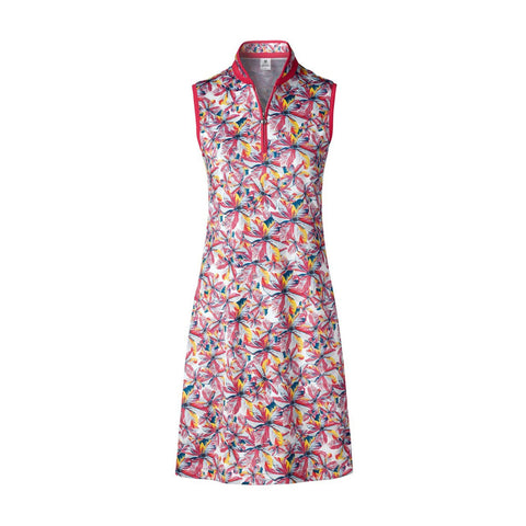 Rickie Kleid Sleeveless Rot