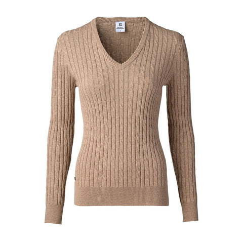 Madelene Damen Pullover Braun