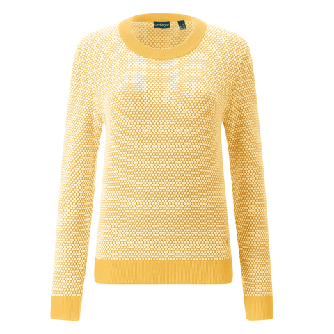 Natura Pullover Gelb gemustert Damen
