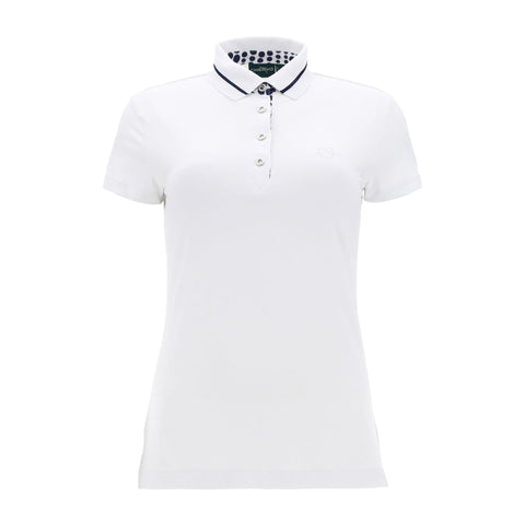 W Aracela SS Polo Weiß