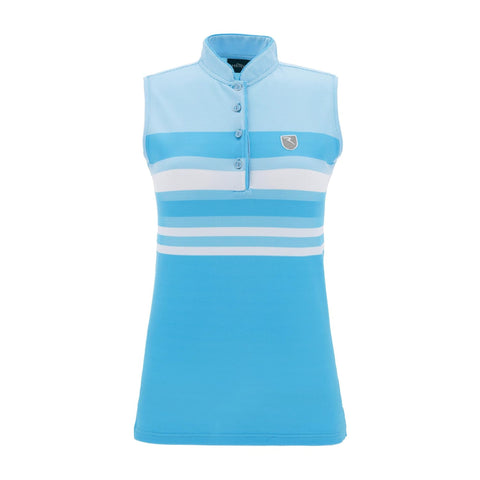 W Ami SL Polo Hellblau/Weiß