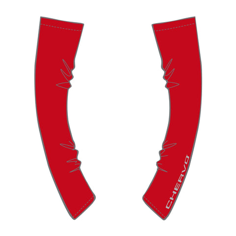 W Arm-Sonnenschutz Rot One Size
