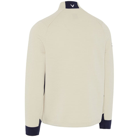 Midweight Textured 1/4 Zip Fleece