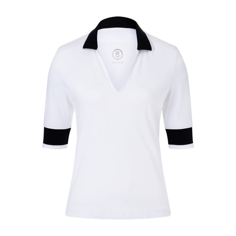 W Agata Polo White