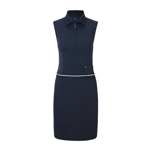 W Debbie Kleid Navy