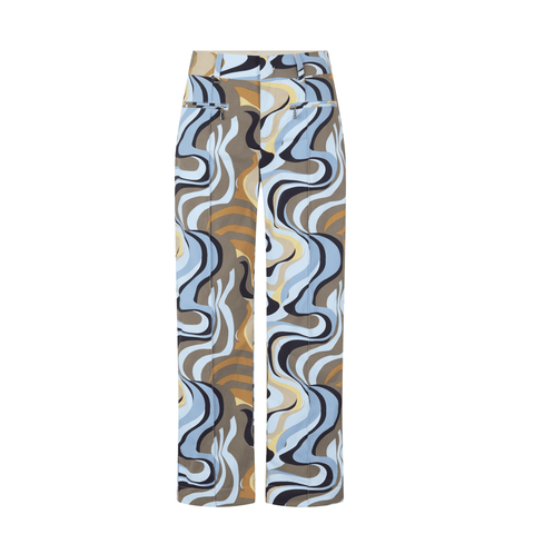 W Dasha Hose Smokey Blue