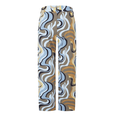 W Dasha Hose Smokey Blue