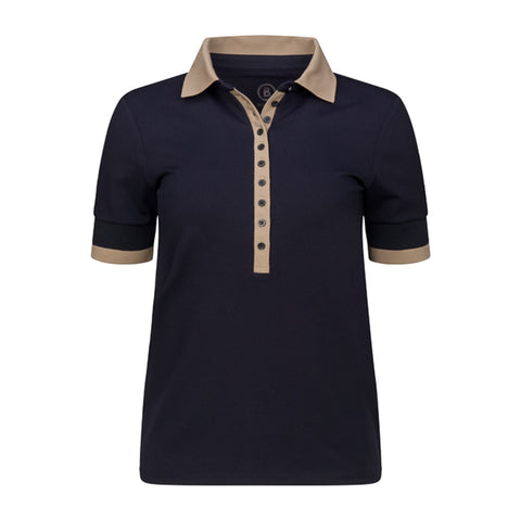 W Phylin SS Polo Schwarz