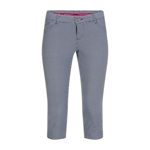Mona-C Capri Print Golfhose