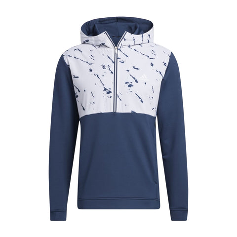 Anorak Pullover CRDY Half Zip Navyblau/Weiß