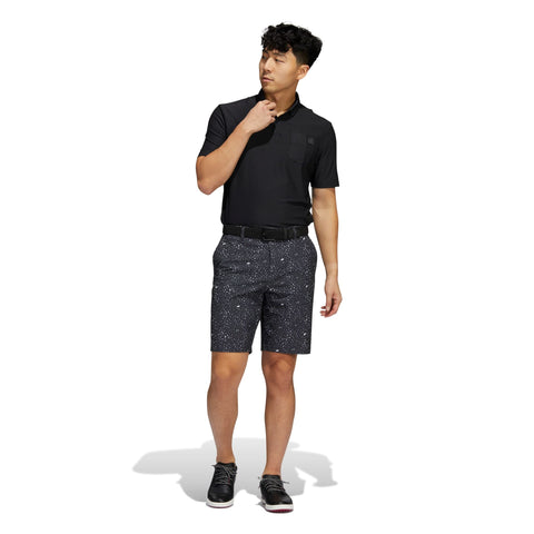M Ultimate 365 Flag Print Short Schwarz/Grey Three