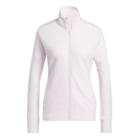 W Texture Full Zip Jacke Almost Pink