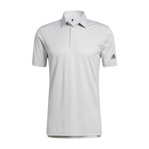 Camo SS Polo Weiß/Grau