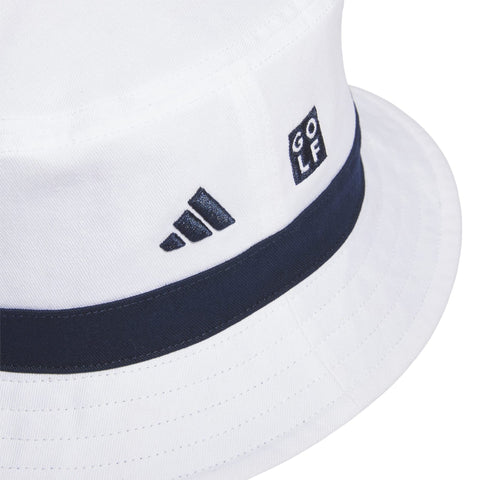 Bucket Revers Hut Herren Weiß