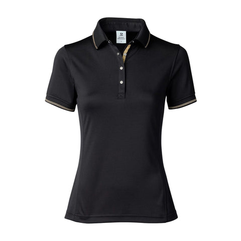 Nyx Damen Polo Schwarz