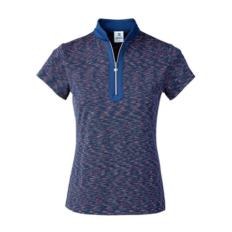 Alvina Damen Polo Dunkelblau