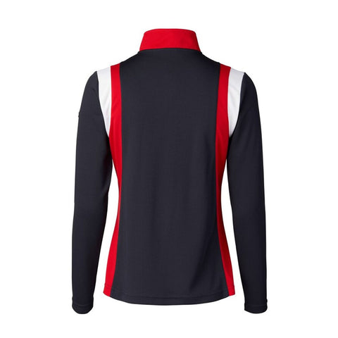 Wilona LS Half Neck Polo Navy
